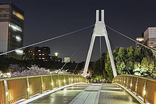 桥,名古屋,市中心,日本