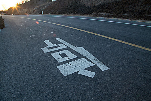 山,山路,弯道,冬天