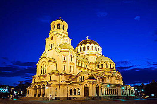 欧洲,保加利亚,索非亚,纪念,教堂
