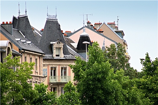 建筑,公寓,法国
