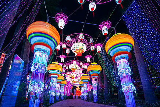 中国广东深圳欢乐灯会
