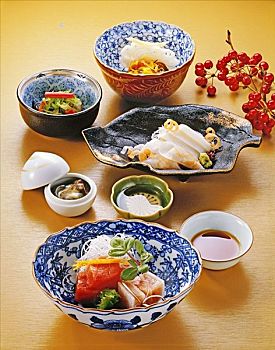 刺身,生鱼,日本,美食