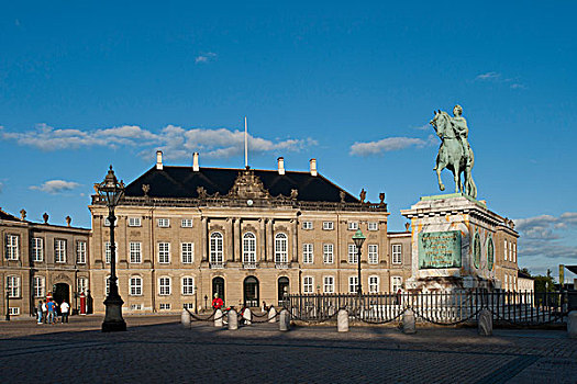 皇家,宫殿,哥本哈根,丹麦,欧洲