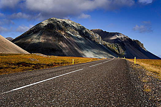 环路,山峦,冰岛,欧洲