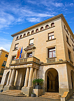 费格拉斯,市政厅,加泰罗尼亚,西班牙