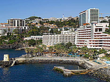 酒店,马德拉岛,海岸