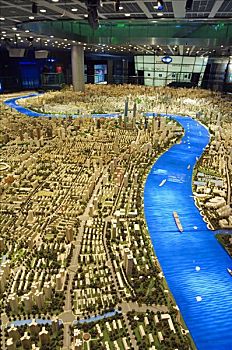 中国,上海,城市规划,展厅,计划,未来