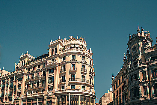 房子,格兰大道,马德里,西班牙,欧洲