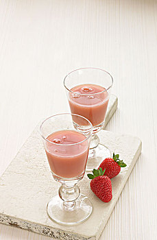 草莓,果汁