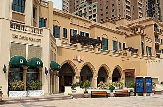 购物街,奢华,商店,珍珠,住宅区,多哈,卡塔尔,中东