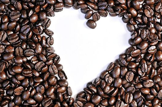 咖啡豆,心形