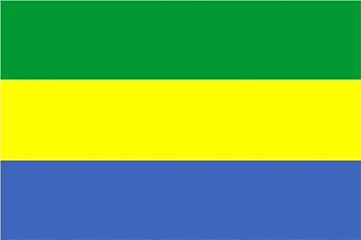 加蓬,旗帜