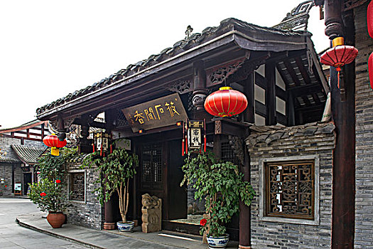 中国式的庭院