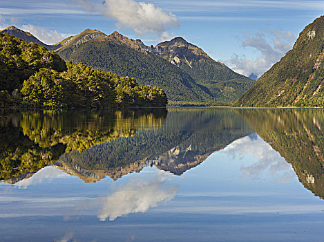 湖,峡湾国家公园,南部地区,南岛,新西兰