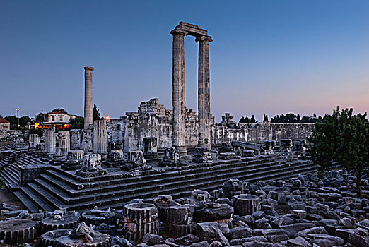 狄迪玛,阿波罗神庙,重要,神谕,场所,南,爱琴海,海岸,西海岸,土耳其,地中海,欧洲