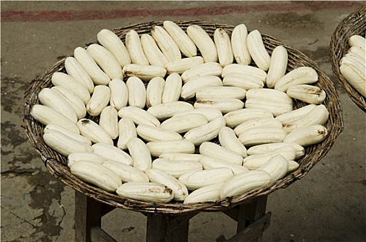 香蕉,弄干,柬埔寨
