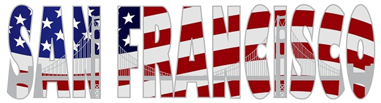 旧金山,文字,轮廓,金门大桥