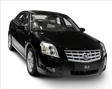 黑色,卡迪拉克,2006年,轿车,汽车