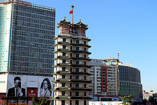 中国河南郑州二七大罢工纪念塔