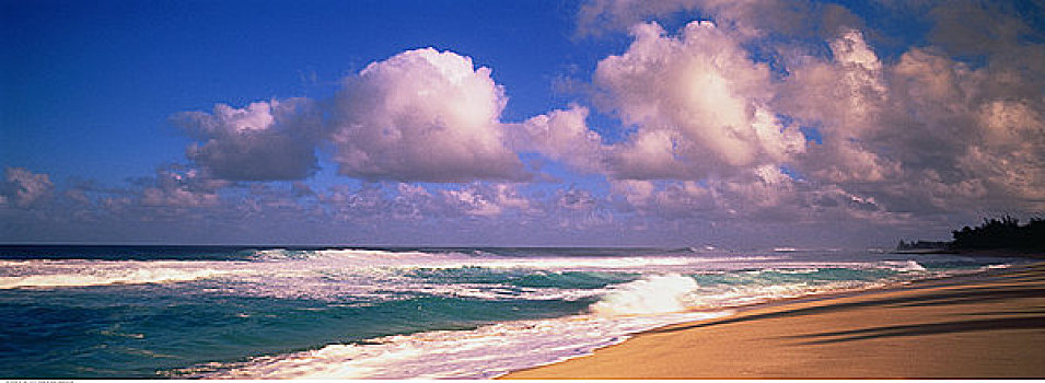海滩,夏威夷,美国