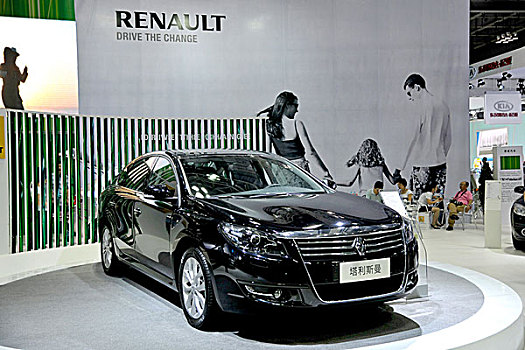 2012年度重庆国际汽车展上展示的雷诺汽车