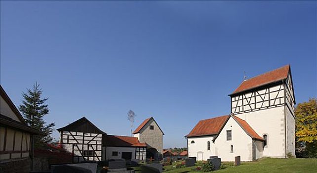 要塞,教堂,弗兰克尼亚,巴伐利亚,德国