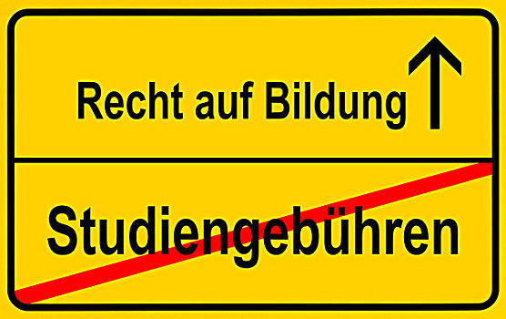 标识,文字,德国,右边,教育,教学,费用,象征
