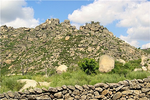 瓦伦西亚,花冈岩,石头,风景
