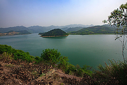 奉化,亭下湖,水库,山水