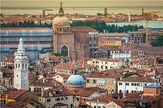 威尼斯,城市,风景,钟楼,圣马科,世界遗产