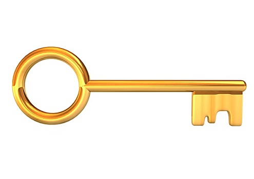 金色,钥匙