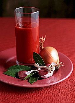番茄酱,玻璃,桌上,成分