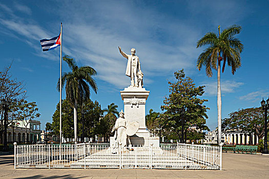 纪念,公园,西恩富戈斯,古巴