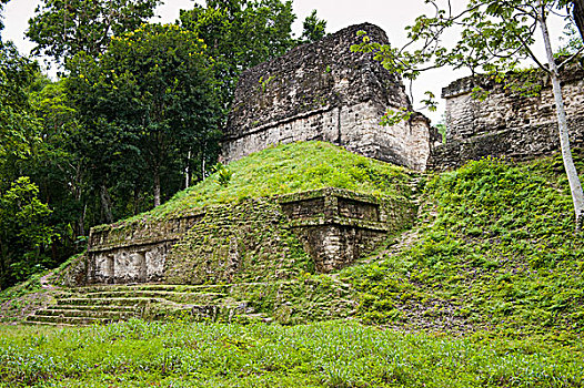 庙宇,蒂卡尔国家公园,世界遗产,危地马拉