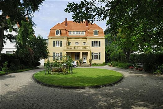 房子,公园,坏,北莱茵威斯特伐利亚,德国,欧洲