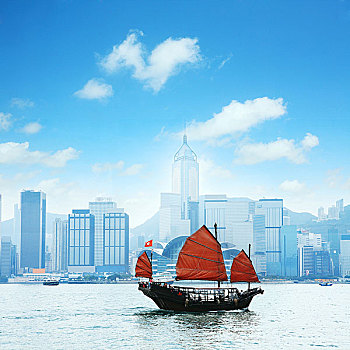 香港,风景,港口,2008年