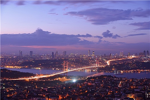 伊斯坦布尔,土耳其,博斯普鲁斯海峡,桥