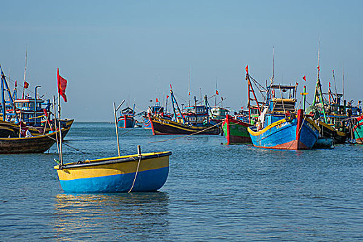 越南美奈渔村