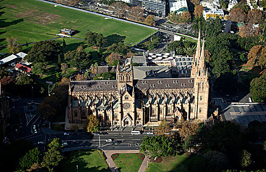 悉尼市区,悉尼,圣玛丽大教堂