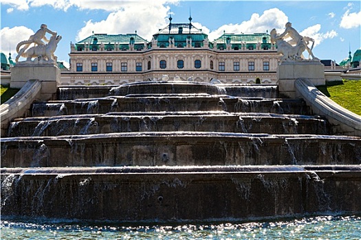 喷泉,美景宫