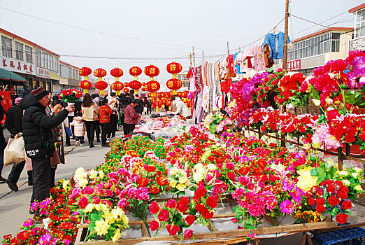 山东枣庄,赶年集,品年味