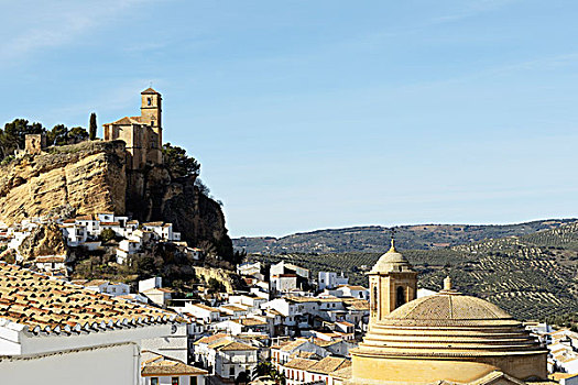15世纪,别墅,建造,场所,纳斯里王朝,城堡,18世纪,右边,蒙特弗里奥,格拉纳达,西班牙