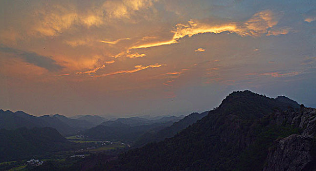 安徽祁门燕山风景风光全景