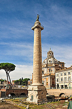 凯旋,柱子,罗马,帝王,胜利,战争,世界遗产,意大利