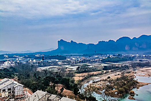 江西省鹰潭市龙虎山国家地质景区自然景观