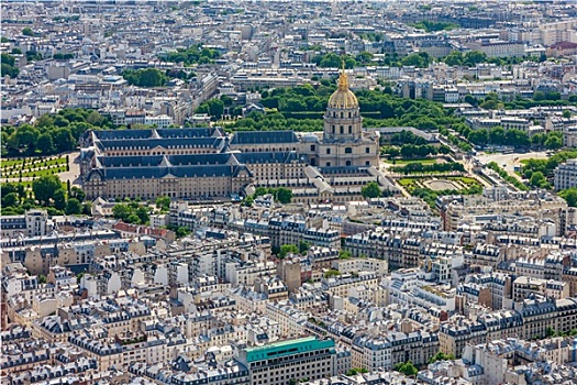 风景,巴黎,荣军院,埃菲尔铁塔,法国