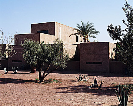 摩洛哥风情,户外,现代家居,混合,环境