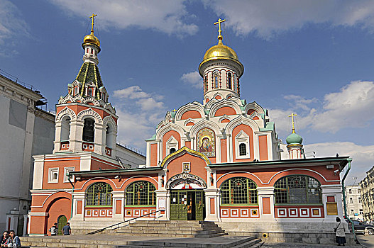 俄罗斯,莫斯科,圣母教堂