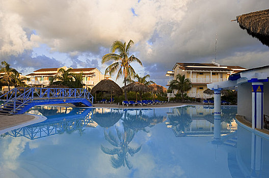 游泳池,酒店,拉哥岛,古巴