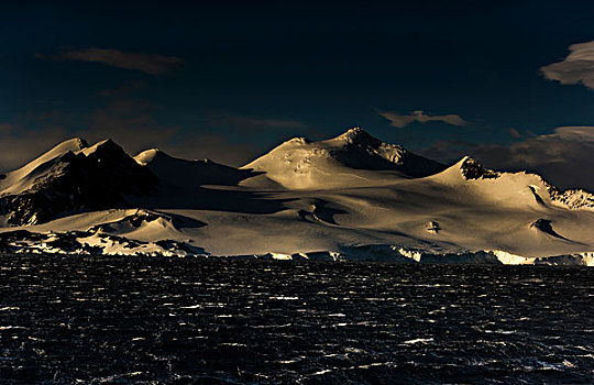 南极风景冰川雪山